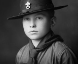 L. Ron Hubbard boy scout