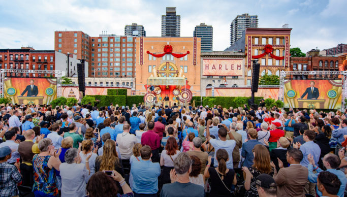 Mr. David Miscavige, Chairman of the Board Religious Technology Center, led the dedication of Harlem’s new Ideal Church of Scientology and Community Center.