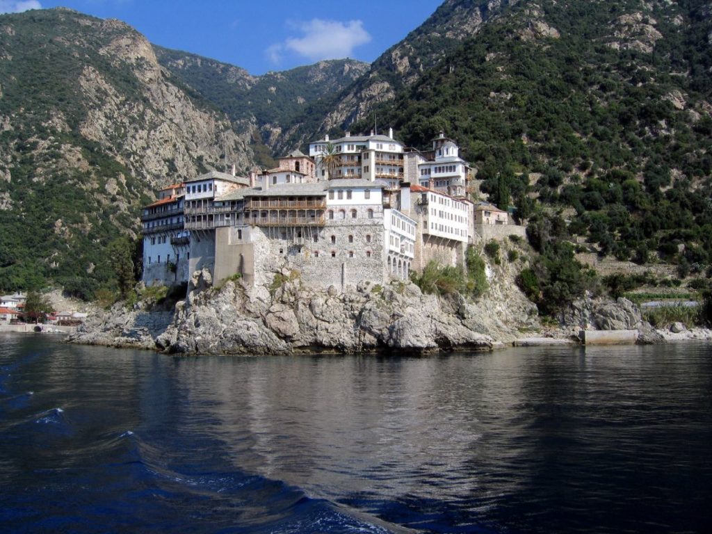 Monastery Athos Greece