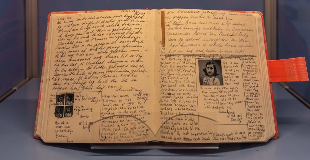 Anne Frank Diary, St Nicholas Church, Kiel, Germany