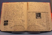 Anne Frank Diary, St Nicholas Church, Kiel, Germany