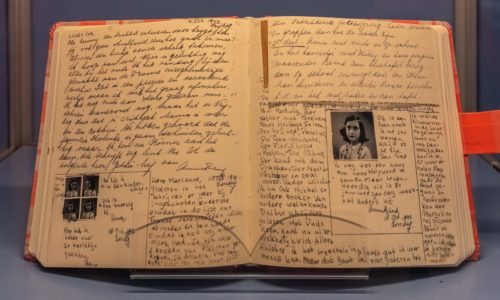 Anne Frank Diary, St Nicholas Church, Kiel, Germany