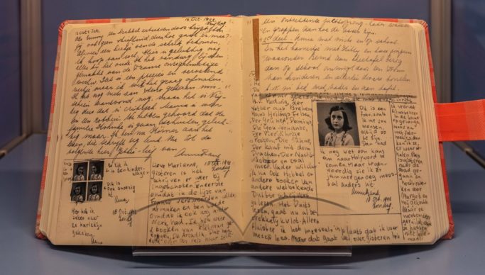 Anne Frank Diary, St Nicholas Church, Kiel, Germany