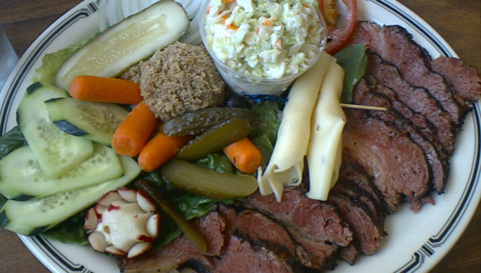 The Langer’s Pastrami Platter